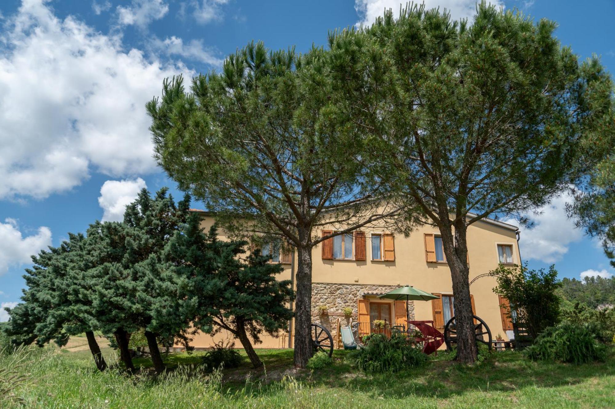 Agriturismo Santa Bruna Volterra Eksteriør billede
